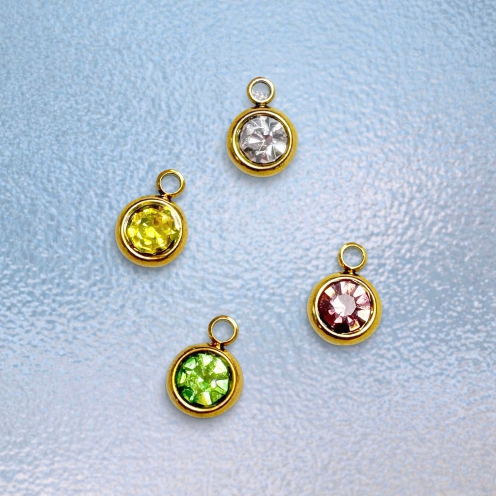 Charm Strass (couleur aléatoire)