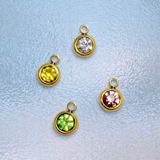 Charm Strass (couleur aléatoire)